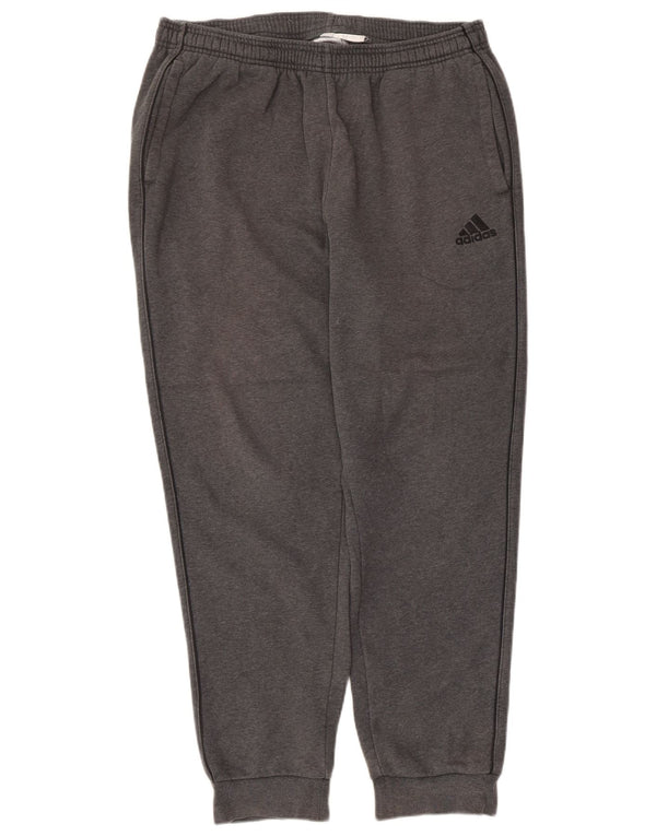 Adidas Mens Tracksuit Trousers Joggers XL  Grey Cotton