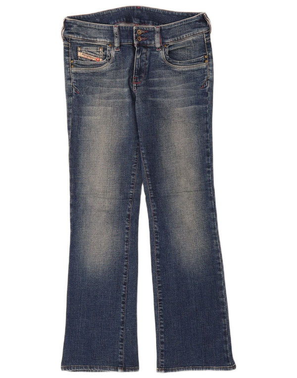 Diesel Womens Bootcut Jeans W30 L29 Blue Cotton
