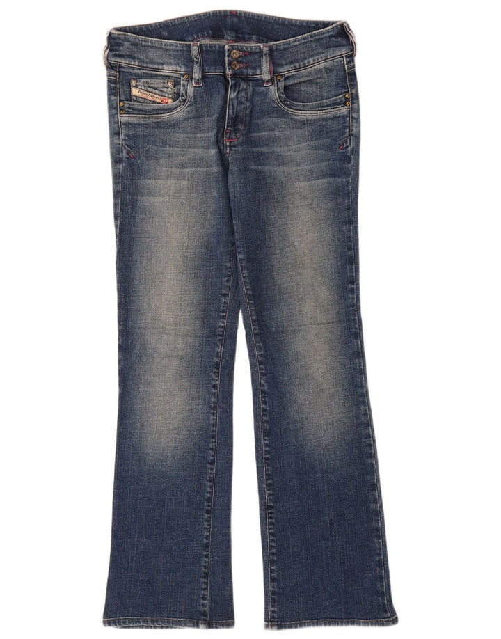 Diesel Womens Bootcut Jeans W30 L29 Blue Cotton