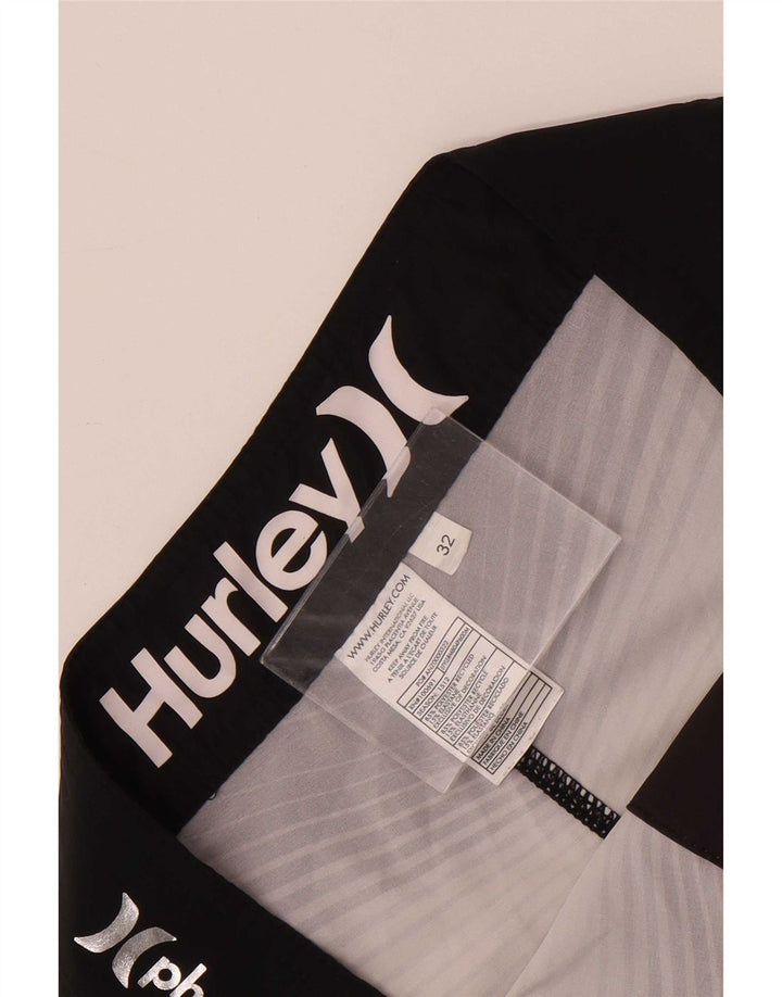 Harley Mens Swimming Shorts Medium  Multicoloured Striped Polyester