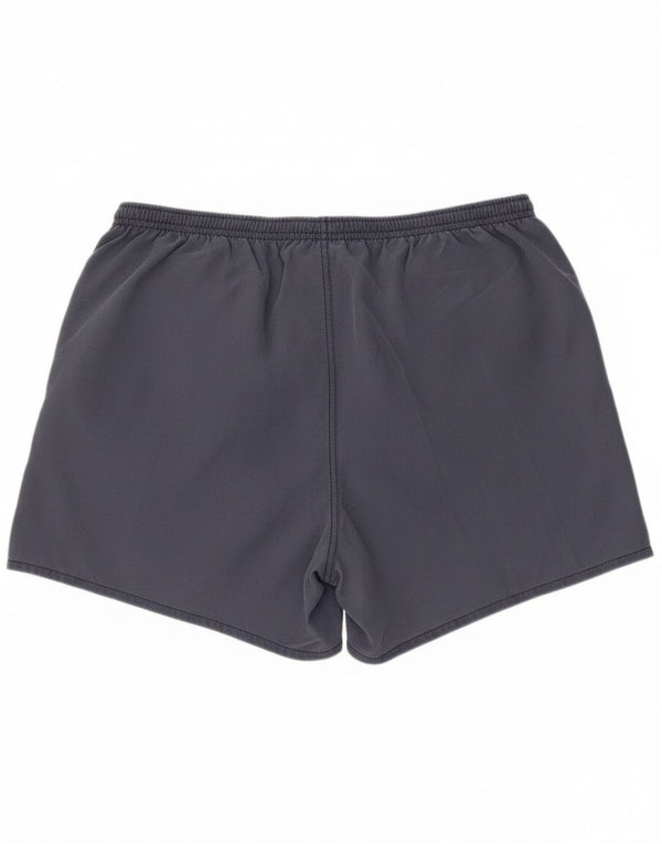 Animal Womens Sport Shorts UK 14 Large  Navy Blue Polyamide