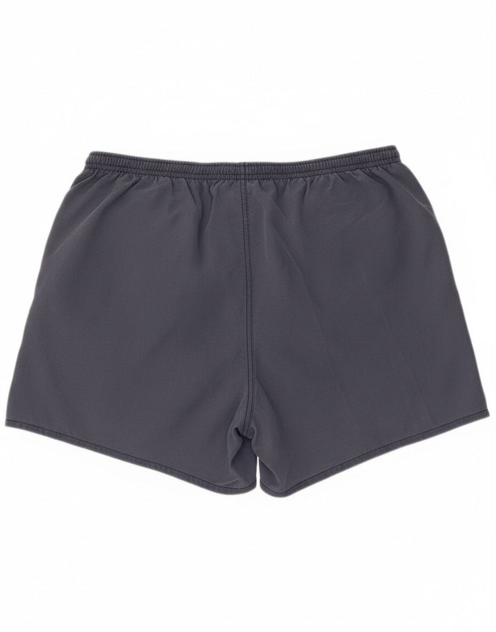 Animal Womens Sport Shorts UK 14 Large  Navy Blue Polyamide
