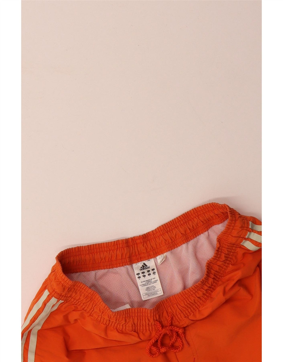 ADIDAS Mens Sport Shorts Medium  Orange Polyester