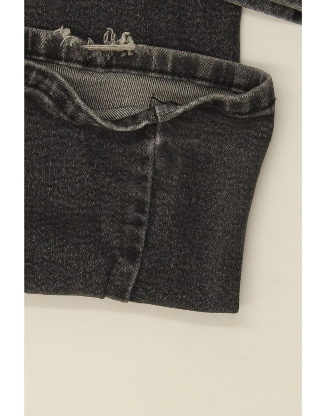 Zara Womens Flared Jeans EU 38 Small W28 L34 Grey
