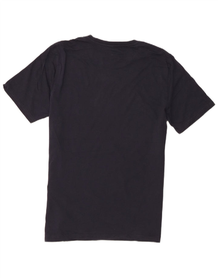 Mountain Warehouse Mens T-Shirt Top Large Navy Blue Cotton