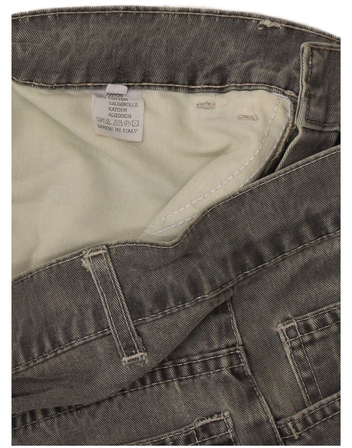James Dillon Mens Tapered Jeans IT 46 Small W30 L30 Grey Cotton