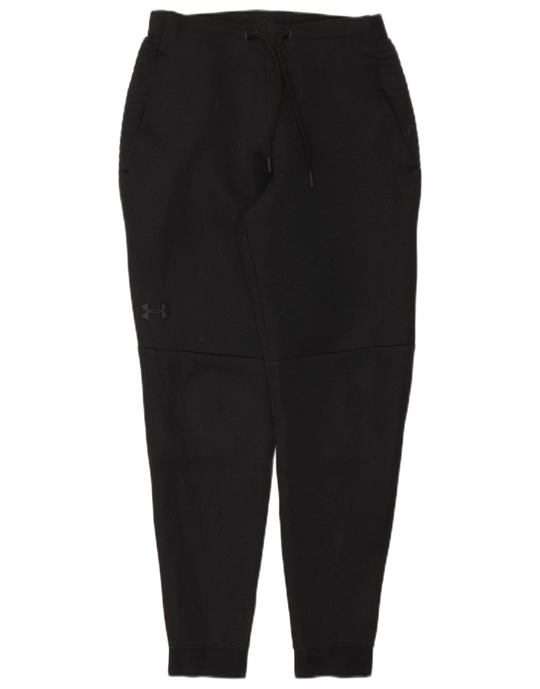 Under Armour Mens Tracksuit Trousers Joggers Medium Black Polyester