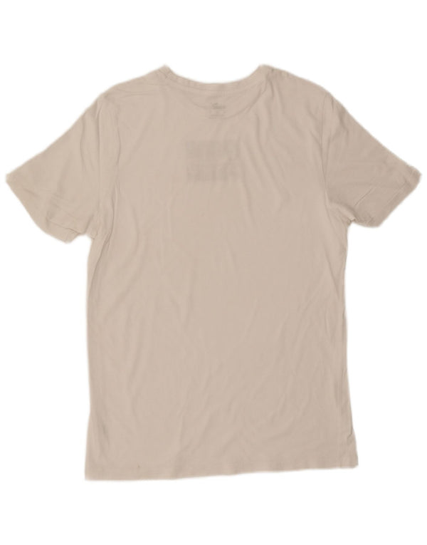 Puma Mens Graphic T-Shirt Top Medium White