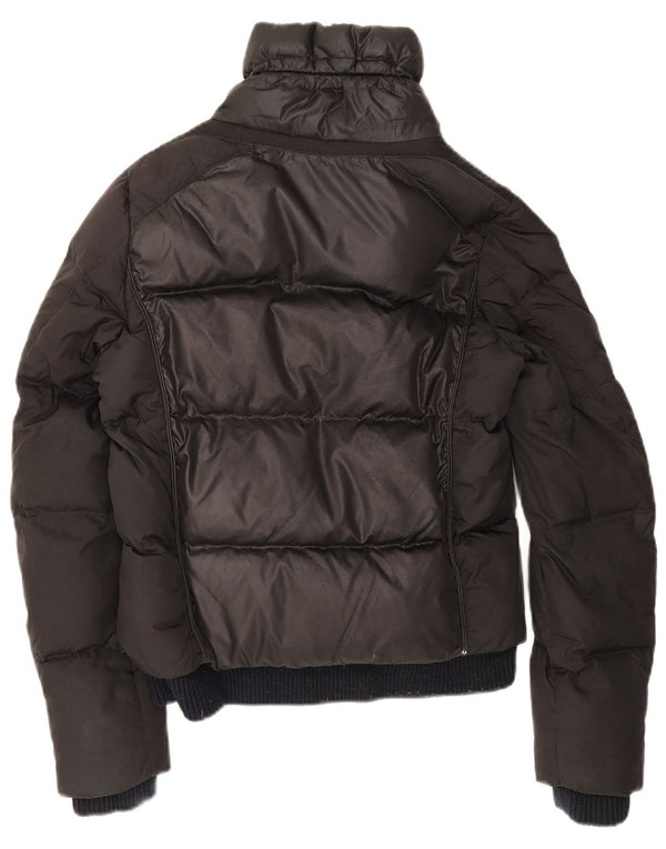 Geox Womens Padded Jacket UK 8 Small Black Polyester