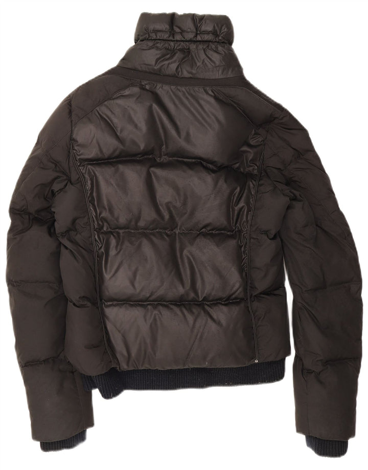 Geox Womens Padded Jacket UK 8 Small Black Polyester