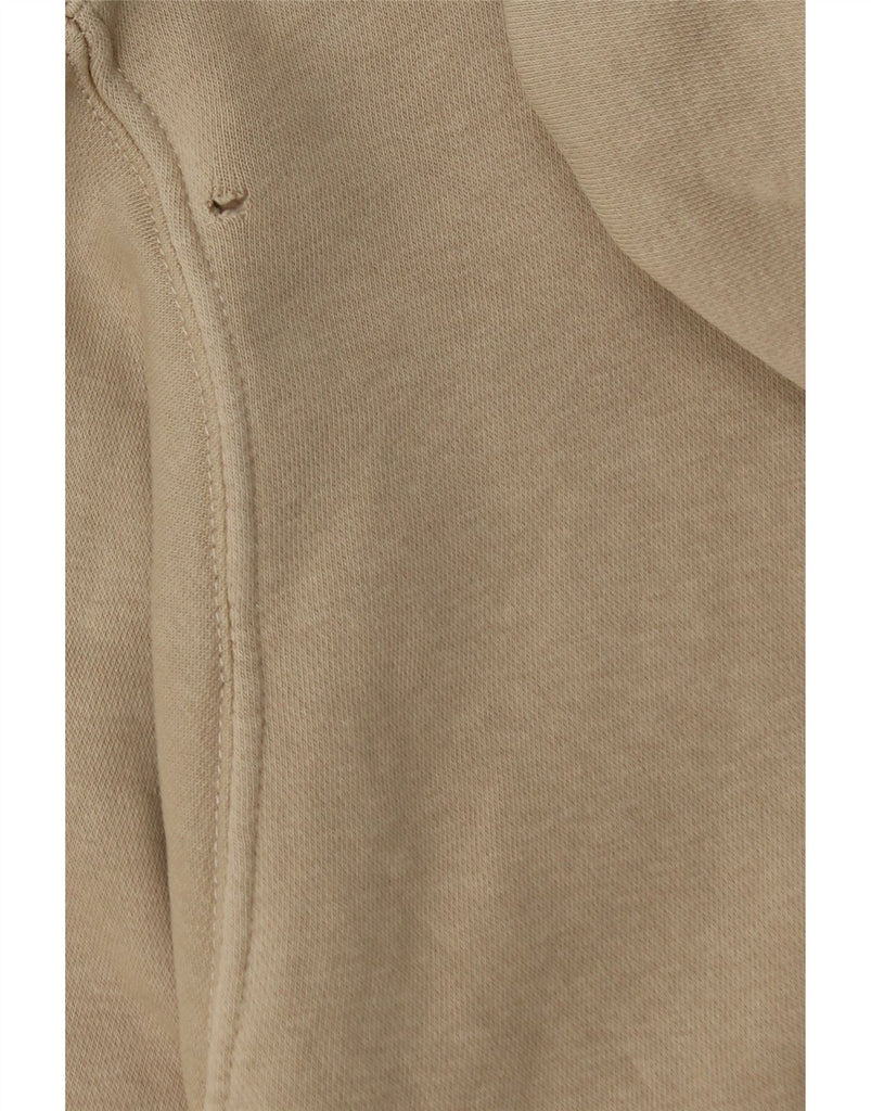 NIKE Mens Graphic Hoodie Jumper Small Beige Cotton Vintage Nike and Second-Hand Nike from Messina Hembry 