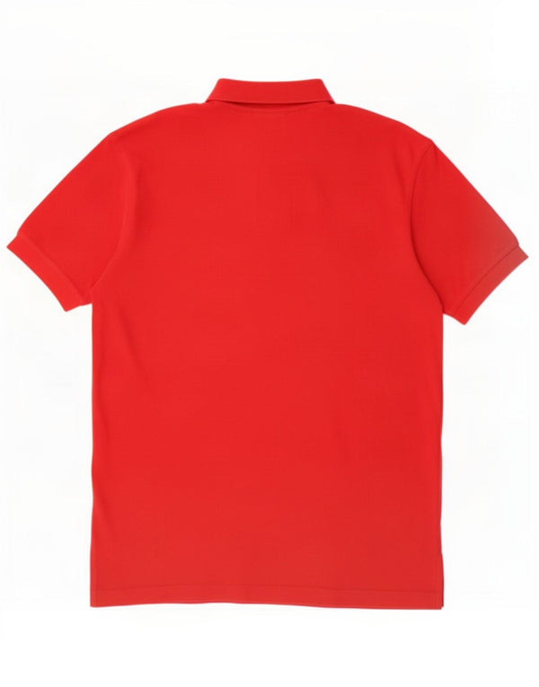 Polo Ralph Lauren Mens Polo Shirt Large Red Cotton
