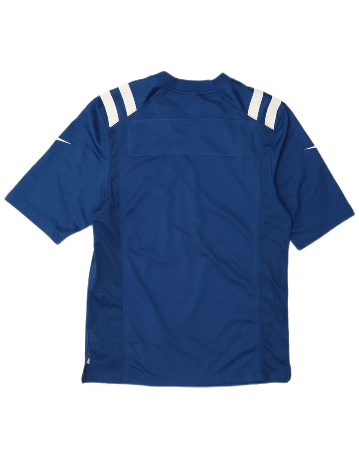 Nike Mens Graphic T-Shirt Top Small Blue Polyester