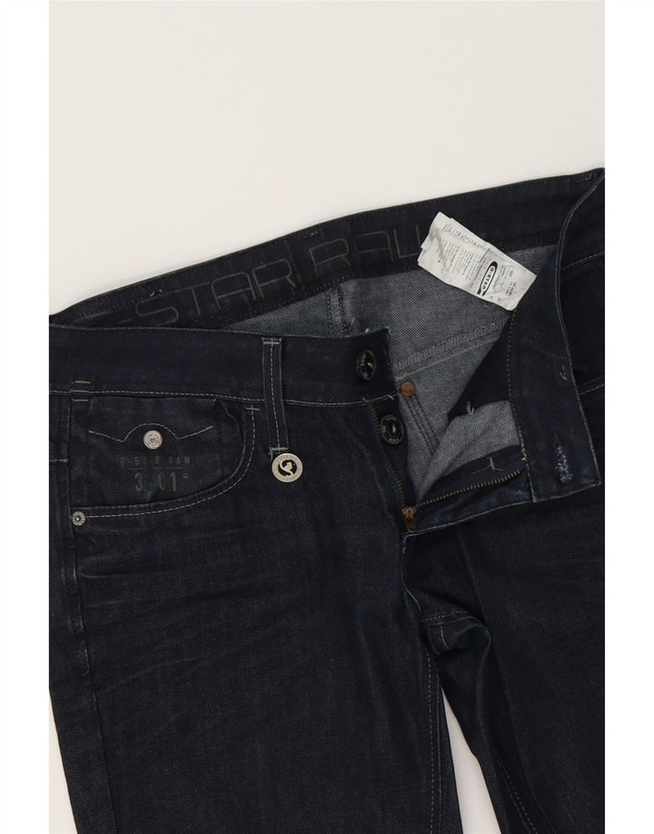 G-STAR Womens Slim Jeans W32 L30 Navy Blue Cotton Vintage G-Star and Second-Hand G-Star from Messina Hembry 