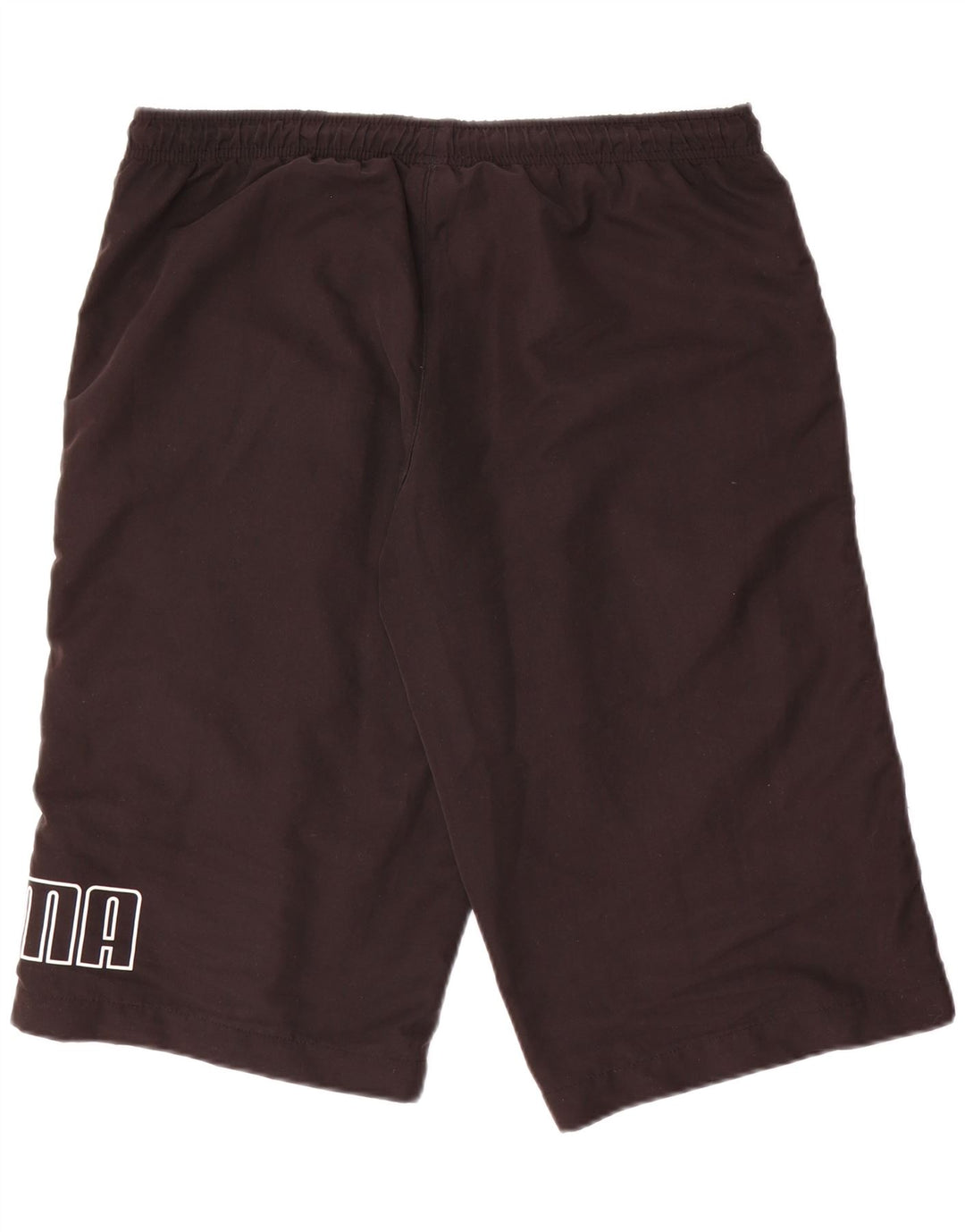 Puma Mens Graphic Bermuda Sport Shorts Medium  Black