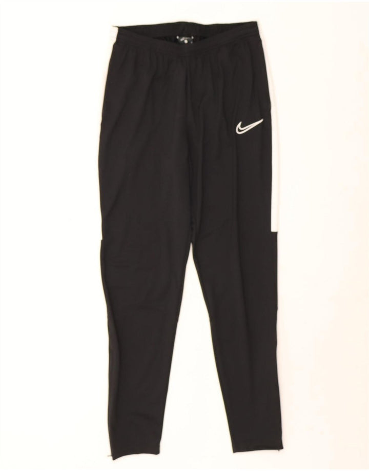 Nike Mens Dri Fit Tracksuit Trousers Medium Black Colourblock