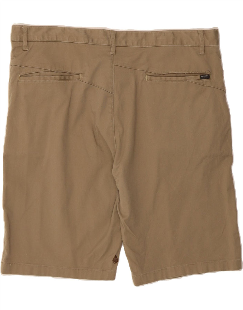 VOLCOM Mens Chino Shorts W40 XL Beige Cotton Vintage Volcom and Second-Hand Volcom from Messina Hembry 