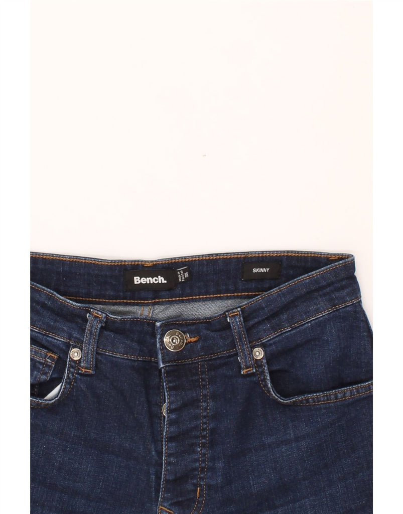 BENCH Mens Skinny Jeans W30 L32  Navy Blue Cotton Vintage Bench and Second-Hand Bench from Messina Hembry 