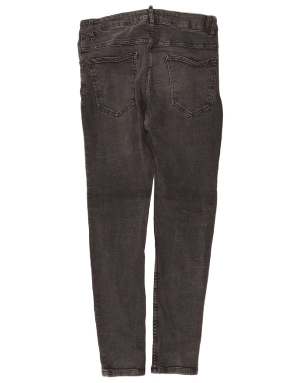 Zara Mens Skinny Jeans EU 44 Large W34 L30 Grey