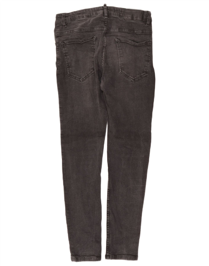 Zara Mens Skinny Jeans EU 44 Large W34 L30 Grey