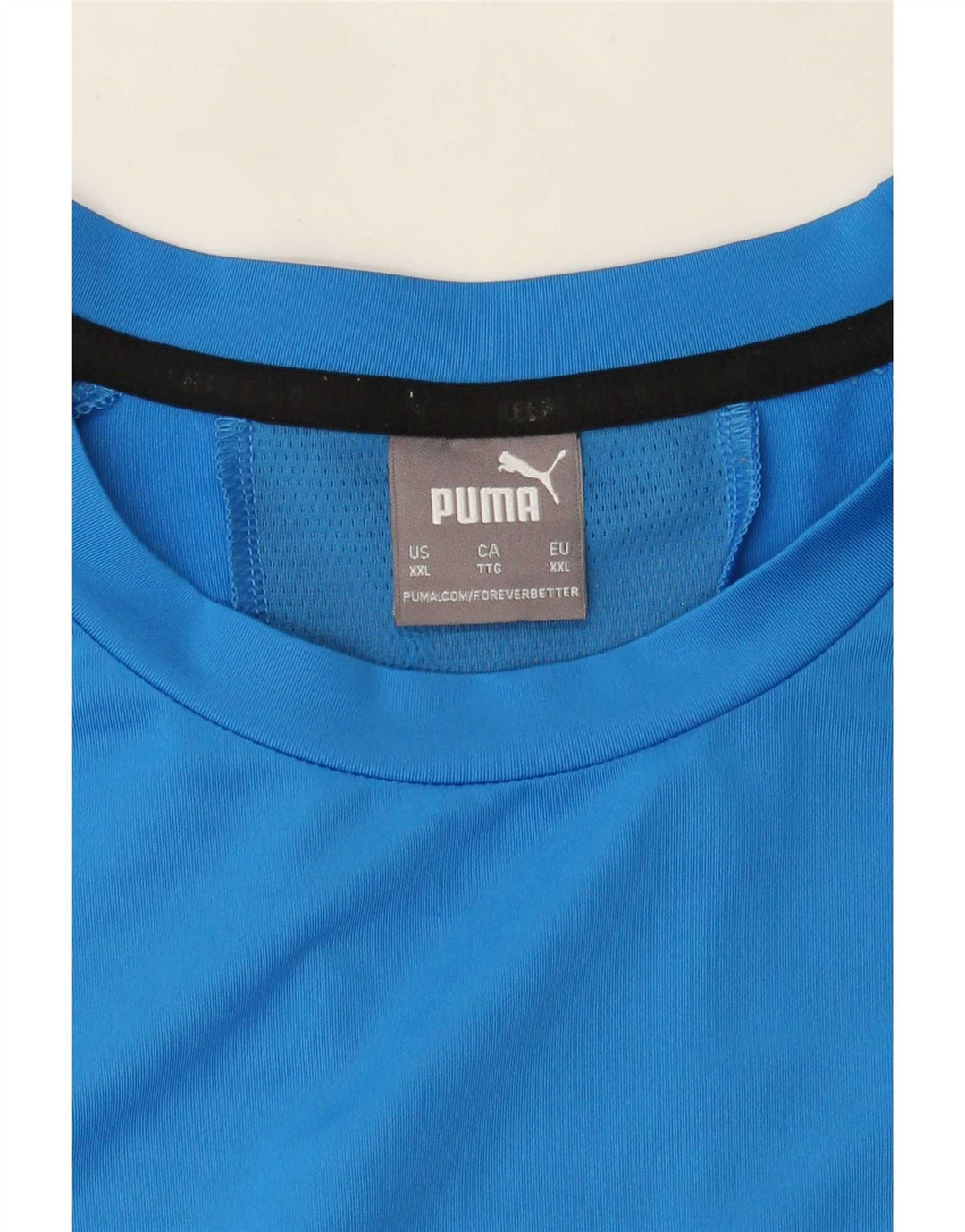 Puma Mens T-Shirt Top 2XL Blue