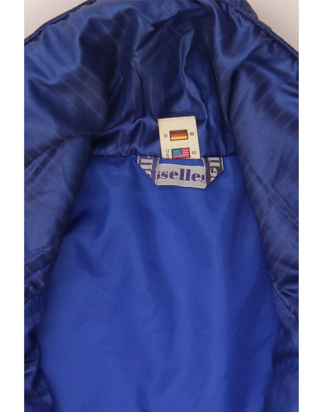 Ellesse Womens Ski Jumpsuit IT 46 Large Navy Blue Nylon