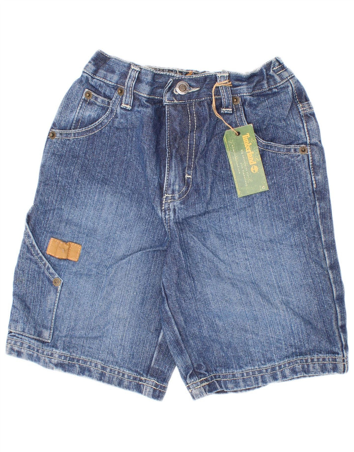 Timberland Boys Cargo Denim Shorts 2-3 Years W22 Blue Cotton