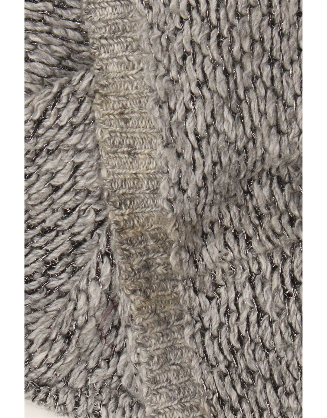 Whistles Womens Crew Neck Jumper Sweater UK 16 Large Grey Flecked Polyester
