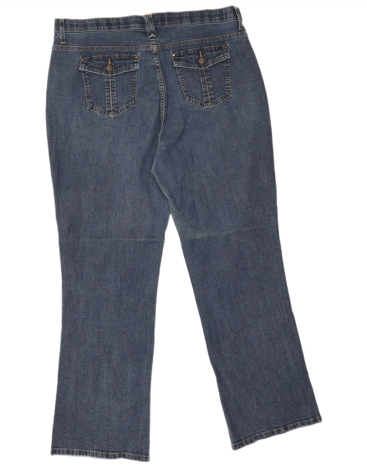 Lee Womens Straight Jeans US 20 2XL W40 L30 Blue Cotton