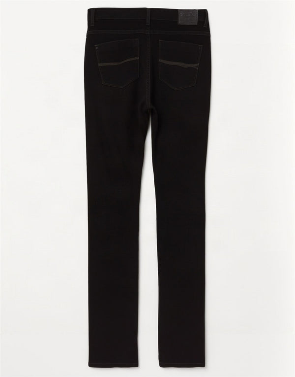 Tommy Hilfiger Womens Skinny Jeans W30 L32 Black Cotton