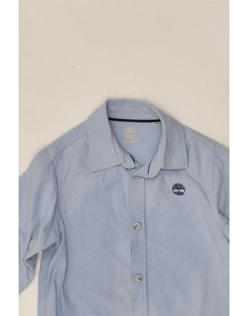 TIMBERLAND Boys Shirt 3-4 Years Blue | Vintage Timberland | Thrift | Second-Hand Timberland | Used Clothing | Messina Hembry 