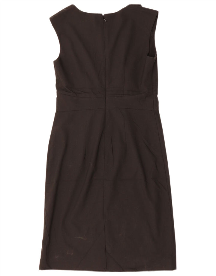 MOSSIMO Womens Sleeveless Sheath Dress US 4 Small Black Polyester