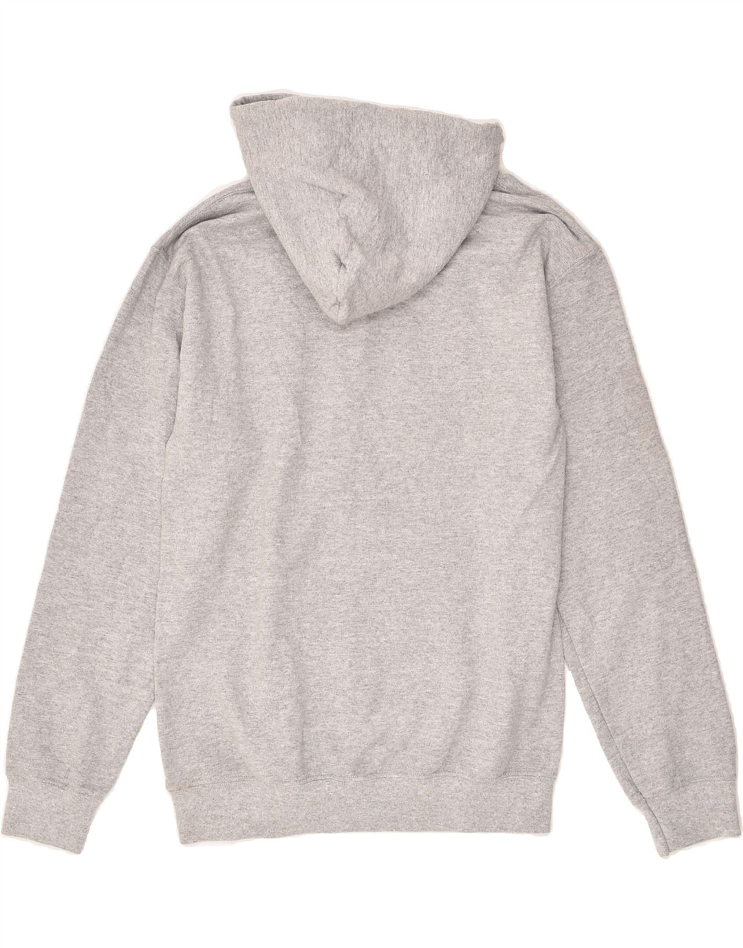 VINTAGE Mens Graphic Hoodie Jumper Small Grey Cotton Vintage Vintage and Second-Hand Vintage from Messina Hembry 