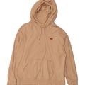 LEVI'S Womens Hoodie Jumper UK 14 Medium Pink Vintage Levi's and Second-Hand Levi's from Messina Hembry 