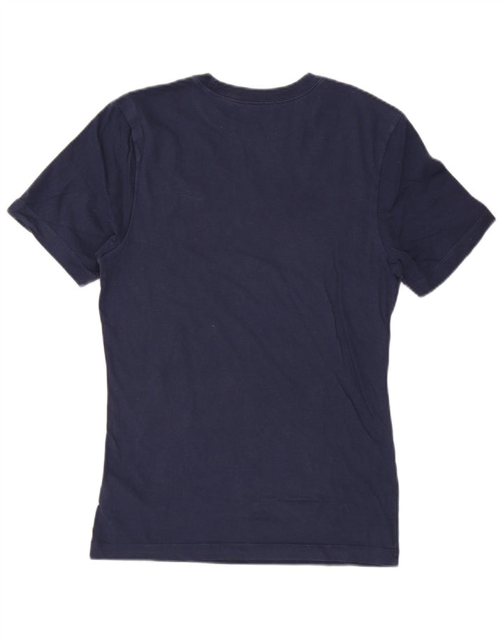 Nike Mens T-Shirt Top XS Navy Blue Cotton