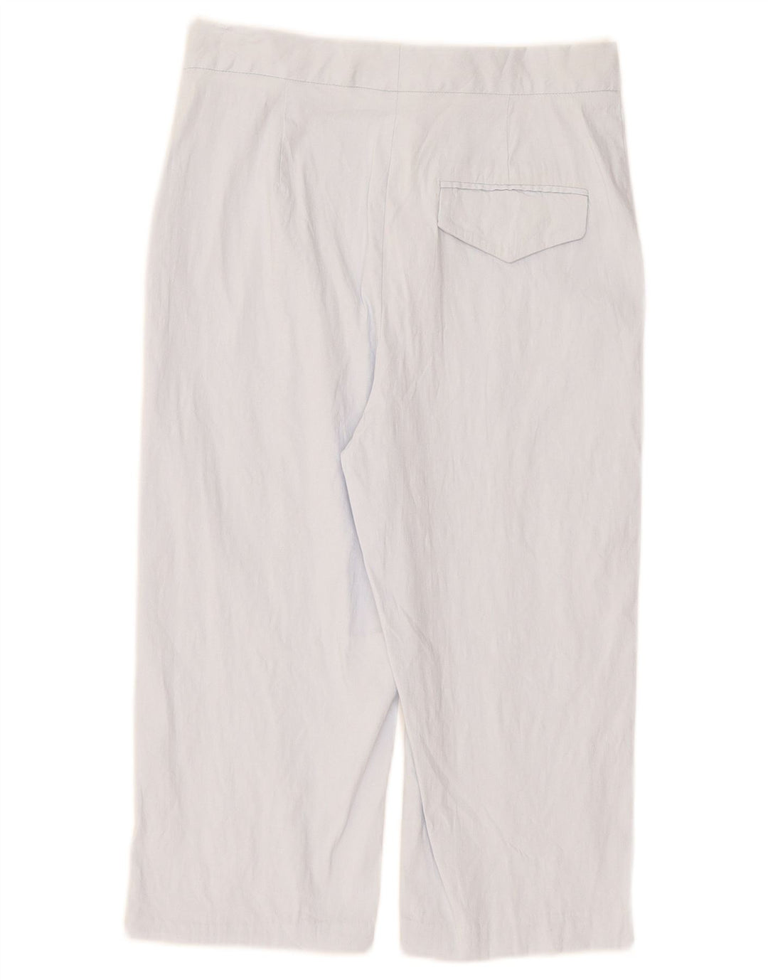 Zara Womens Capri Trousers Small W26 L17 Blue