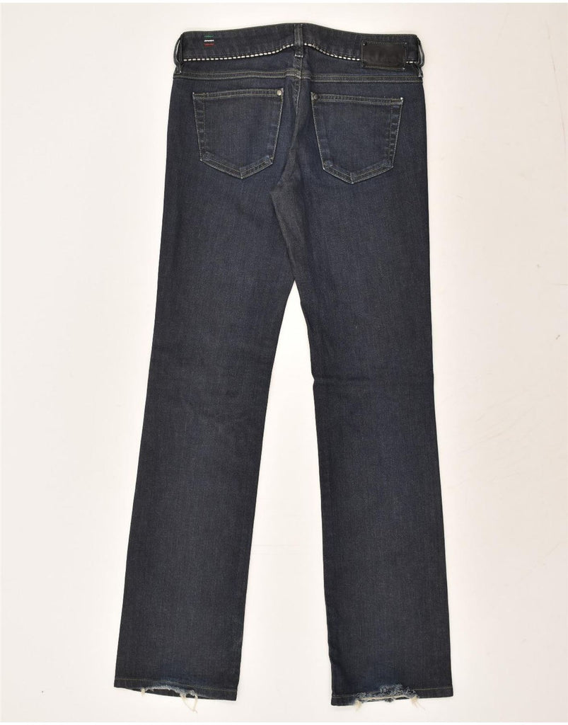 DIESEL Womens Ronhar Straight Jeans W29 L34 Navy Blue Cotton | Vintage Diesel | Thrift | Second-Hand Diesel | Used Clothing | Messina Hembry 