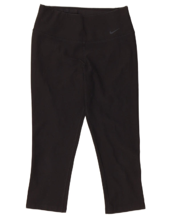 Nike Womens Dri Fit Capri Leggings UK 6 XS Black