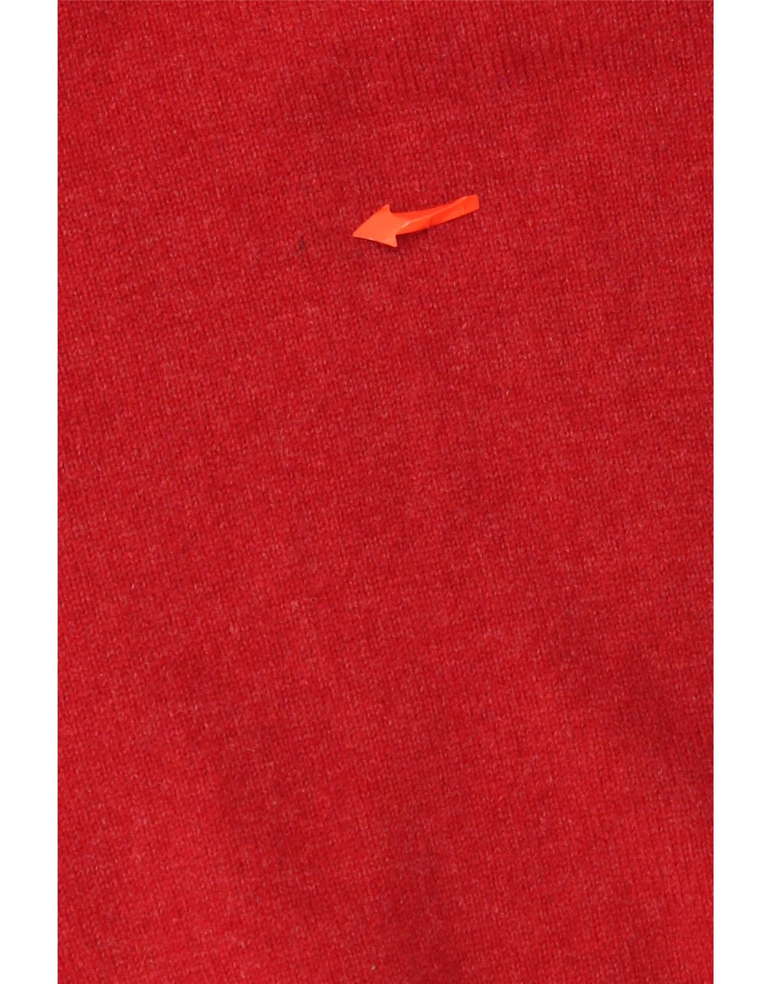 Lyle & Scott Mens Heritage V-Neck Jumper Sweater Large Red