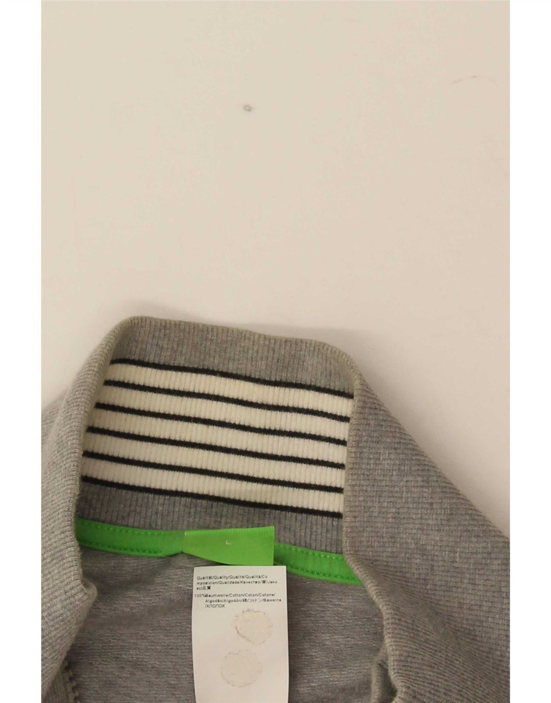 Hugo Boss Mens Tracksuit Top Jacket Large Grey Cotton