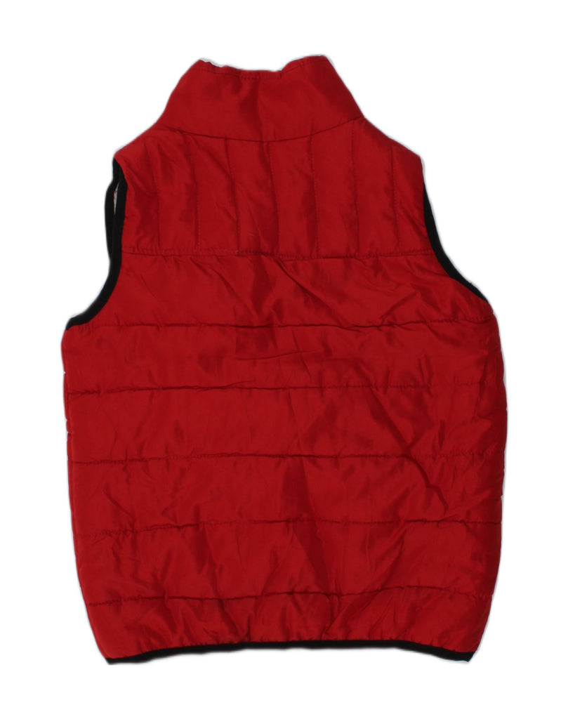 CALVIN KLEIN Boys Padded Gilet 5-6 Years Red Polyester | Vintage Calvin Klein | Thrift | Second-Hand Calvin Klein | Used Clothing | Messina Hembry 