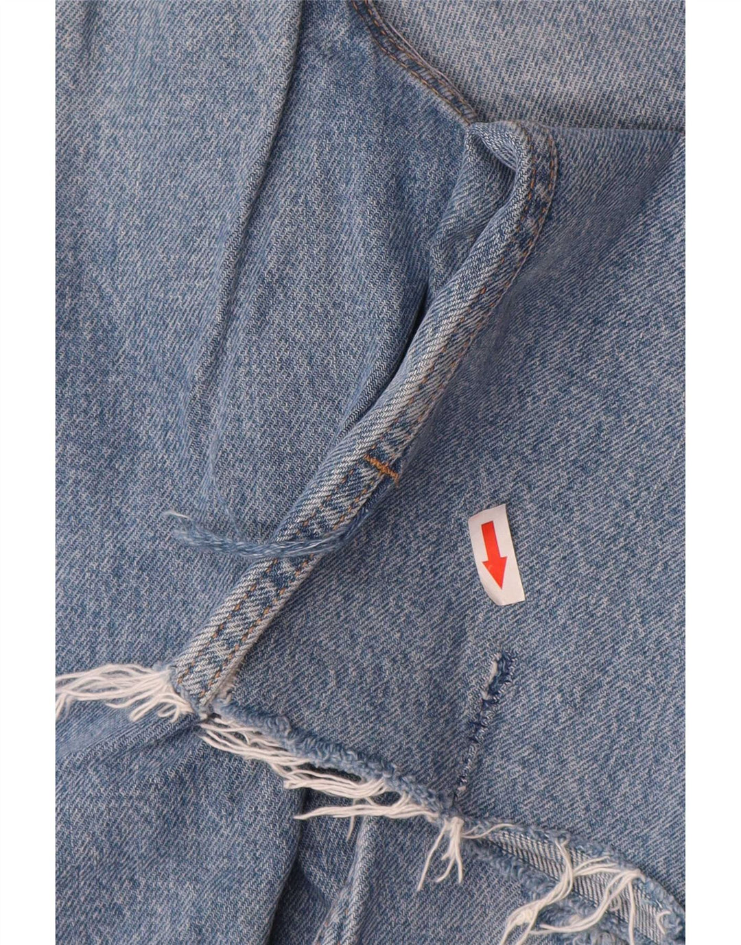 Zara Womens Distressed Bootcut Jeans EU 36 XS W26 L30 Blue Cotton