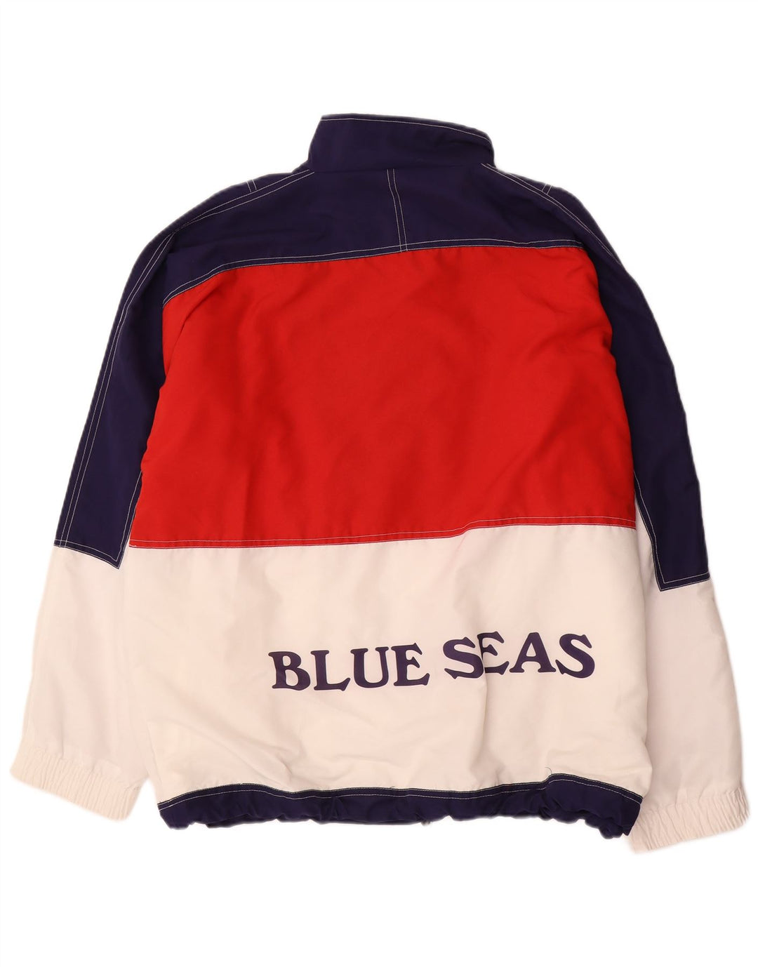 Vintage Mens Graphic Tracksuit Top Jacket UK 42 XL Multicoloured Polyamide