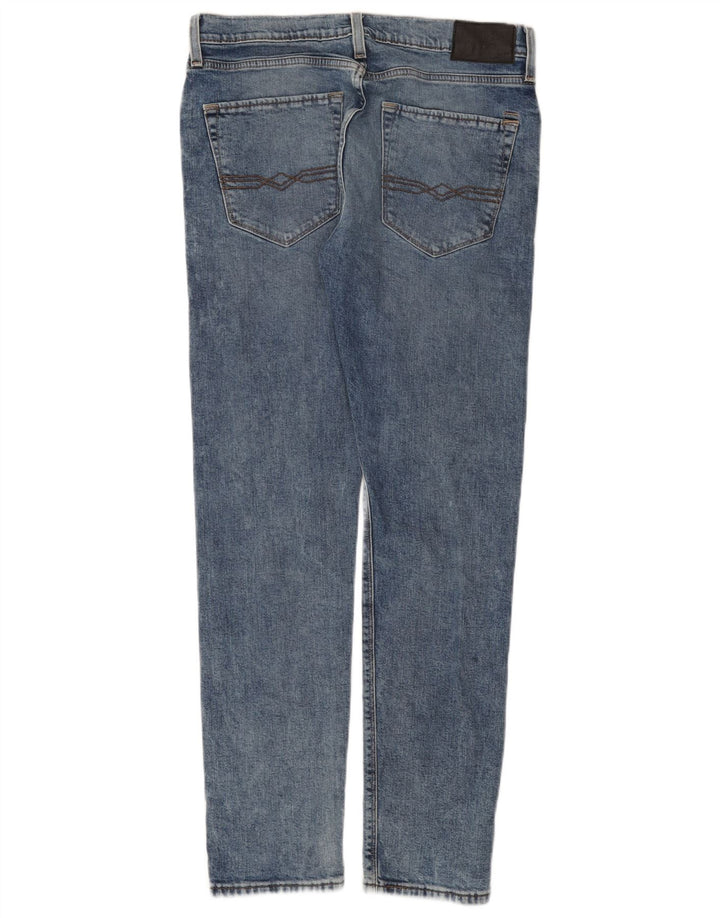 Levi's Mens Denizen Slim Tapered Jeans W32 L32 Blue Cotton