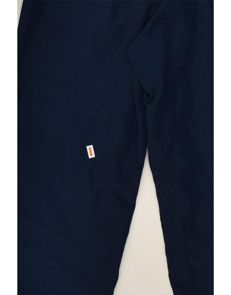 ADIDAS Mens Tracksuit Trousers UK 34/36 Small Navy Blue Polyester | Vintage Adidas | Thrift | Second-Hand Adidas | Used Clothing | Messina Hembry 