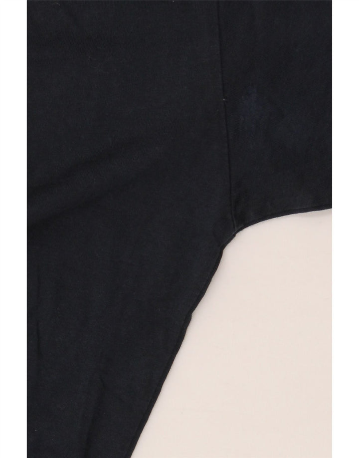 Vans Mens Classic Fit T-Shirt Top Medium Navy Blue Cotton
