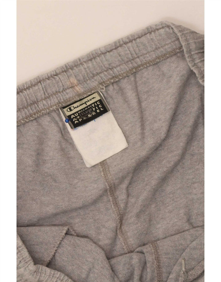Champion Mens Sport Shorts XL Grey Cotton