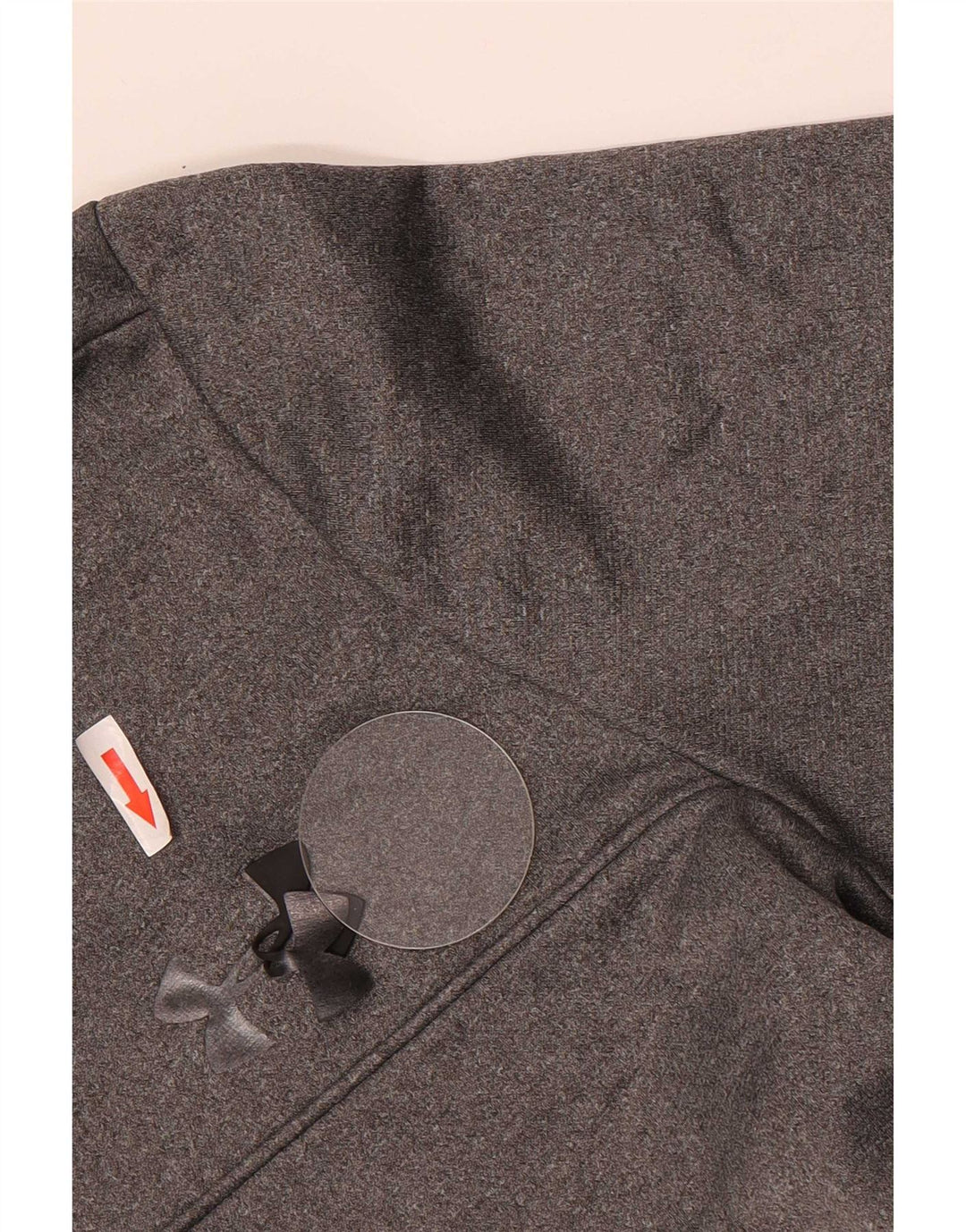 Under Armour Mens Cold Gear Zip Neck Pullover Tracksuit Top Small Grey