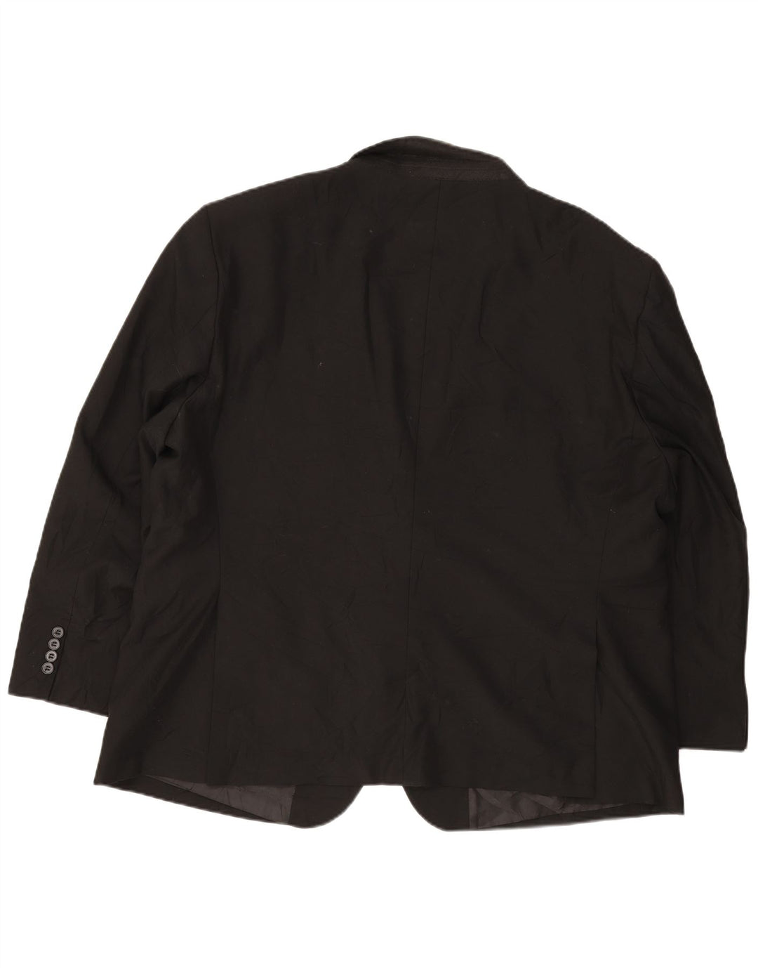 Nautica Mens 2 Button Blazer Jacket IT 52 XL Black Polyester