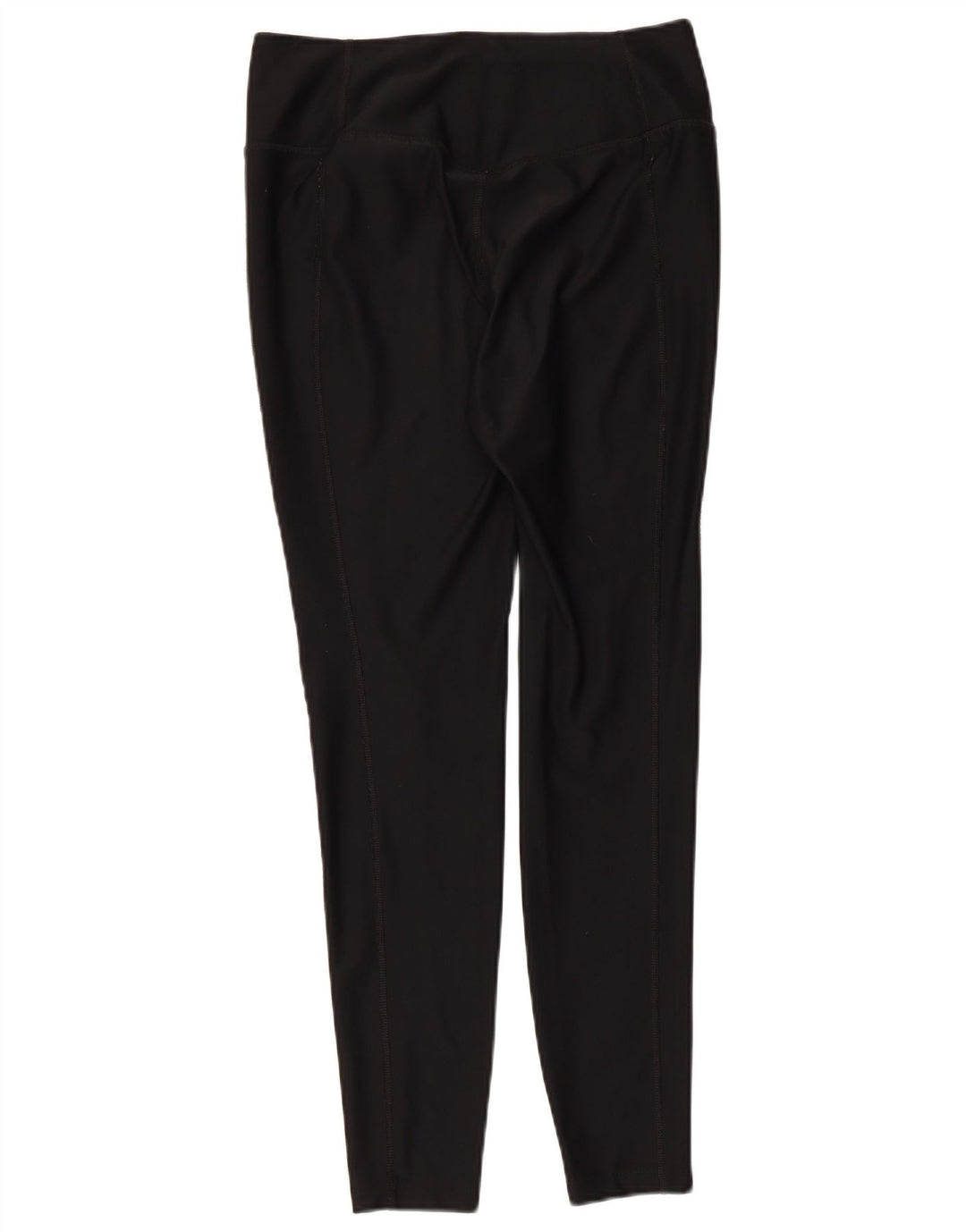 NIKE Womens Dri Fit Leggings UK 14 Medium  Black Polyester